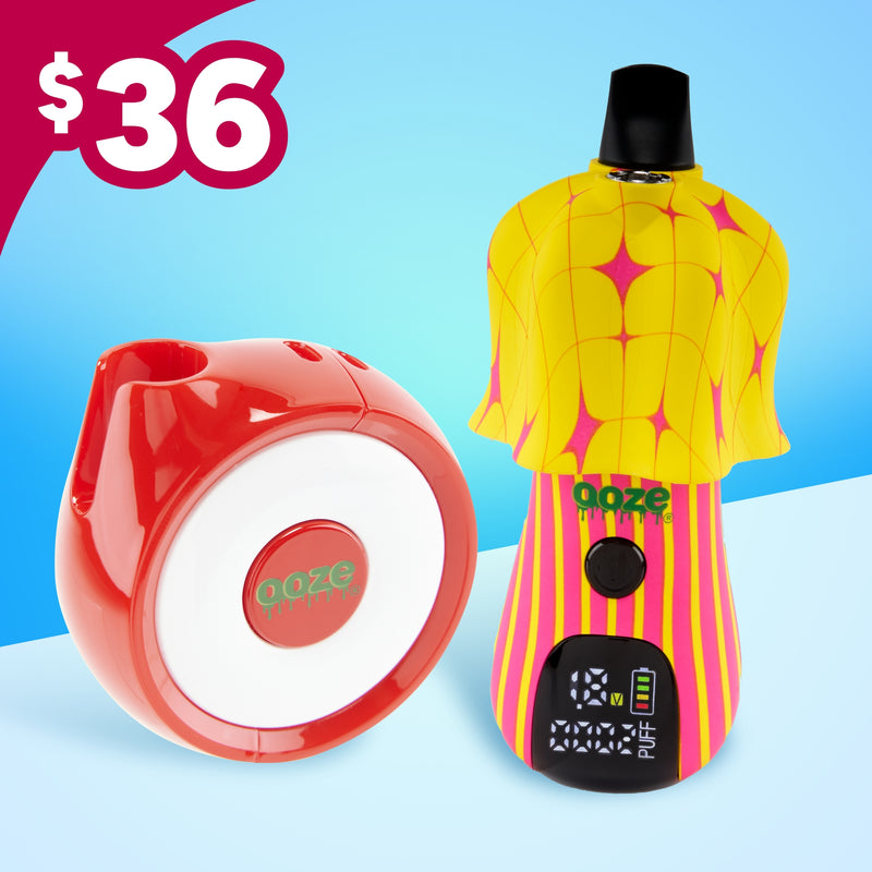 Musical Mushroom Bundle – Shroom & Speaker Vape Deal
