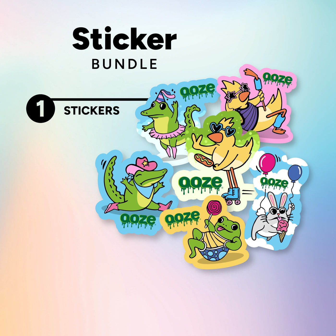 Ooze Sticker Bundle - Cannabis Vape Sticker Pack Ooze Sticker Bundle - Cannabis Vape Sticker Pack