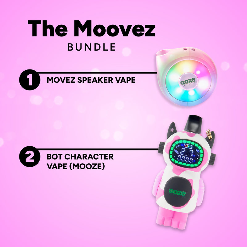 Moovez 510 Vape Bundle – Wireless Speaker Vape Kit
