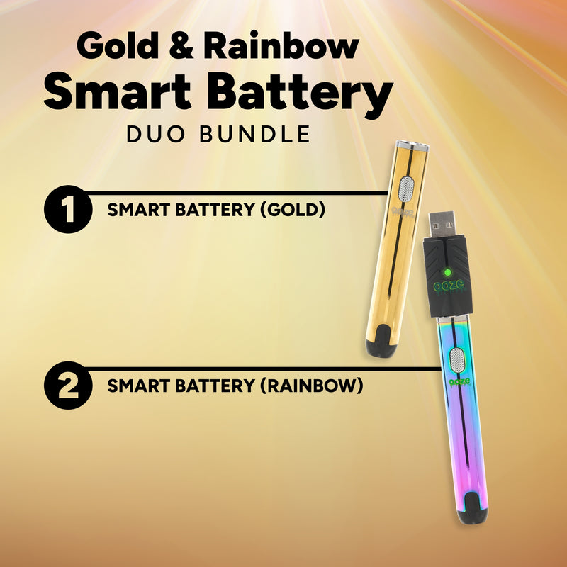 Gold & Rainbow Smart Battery Duo