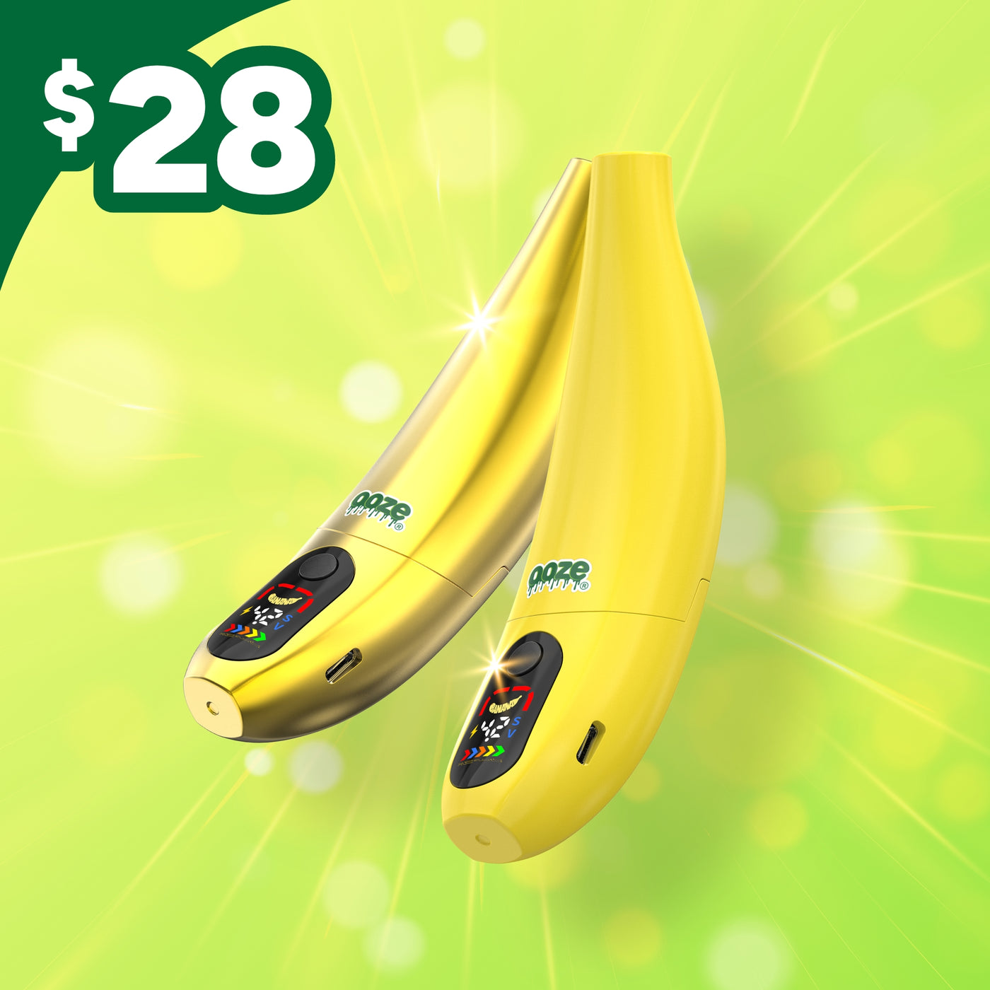 Gold & Yellow Peel Duo