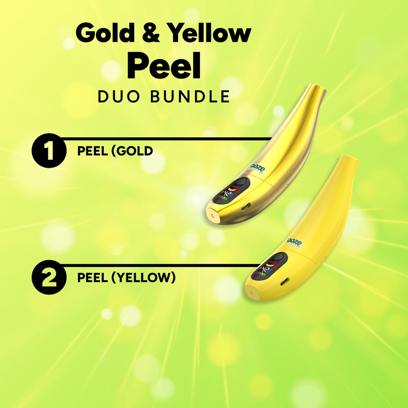 Gold & Yellow Peel Duo