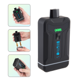Duet – 650 mAh Dual Cart Conceal Battery - Black