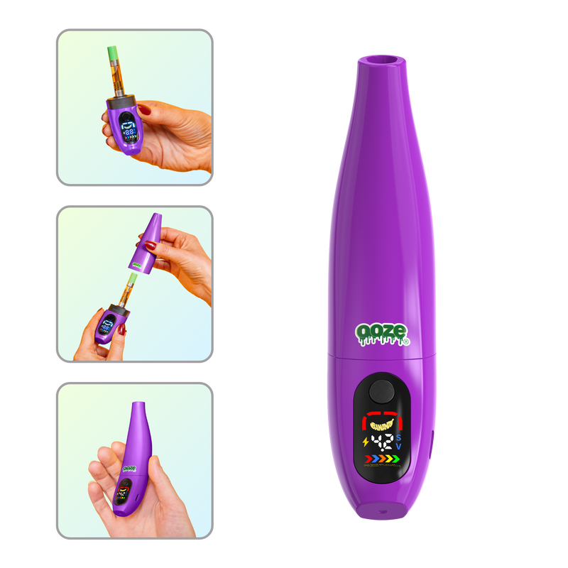Peel Banana 510 Vape Battery – 400 mAh – Ultra Purple