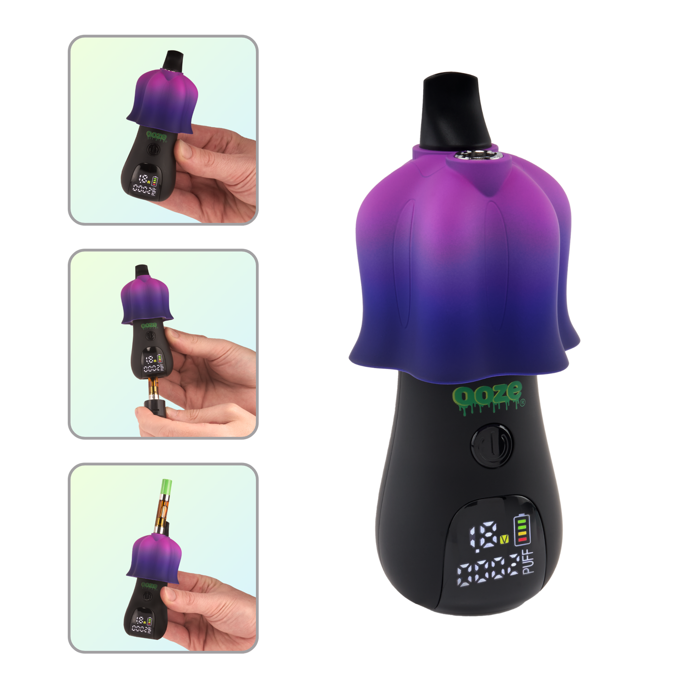 Ooze Shroom 650 mAh 510 Character Vape Darkwave Ooze Shroom 650 mAh 510 Character Vape Darkwave