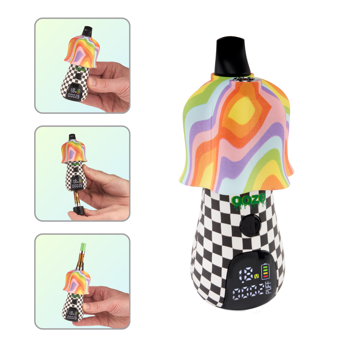 Ooze Shroom 650 mAh 510 Character Vape Trip Mode Ooze Shroom 650 mAh 510 Character Vape Trip Mode