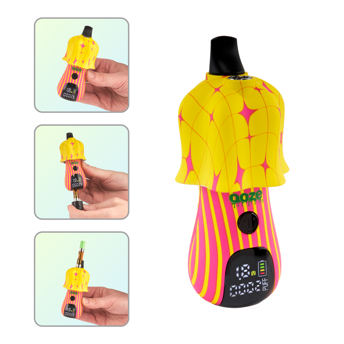 Ooze Shroom 650 mAh 510 Character Vape – Twinkle