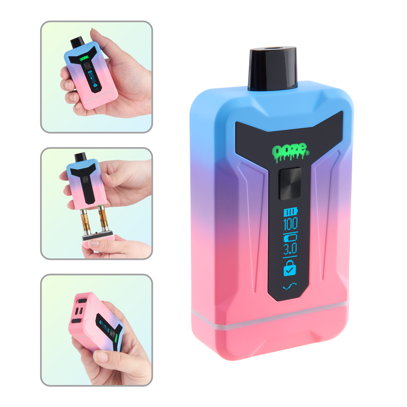 Duet – 650 mAh Dual Cart Conceal Battery - Twilight