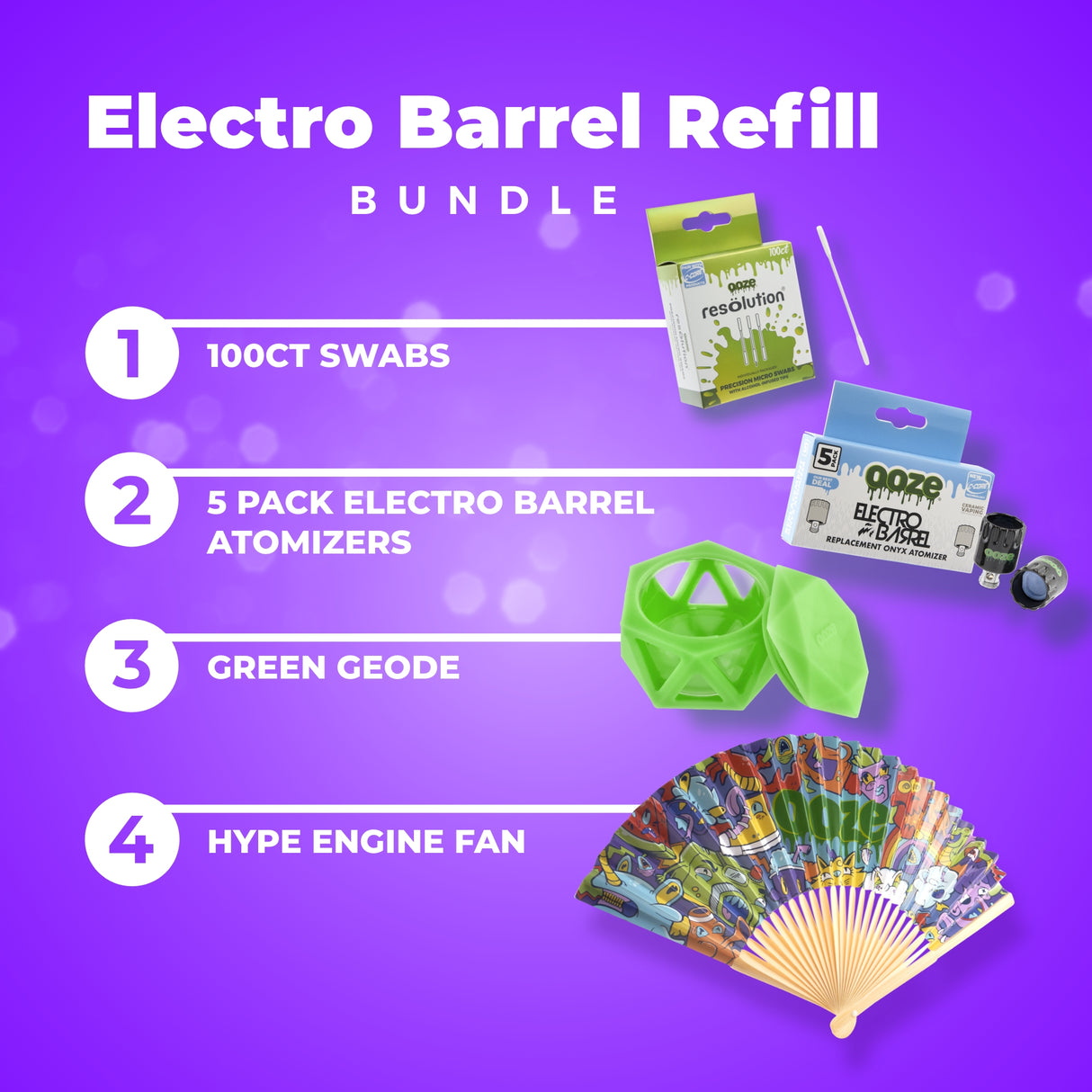 Electro Barrel Refill Bundle item list