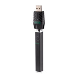 Diagonal view of Quad Black Box Vape to display flat sides