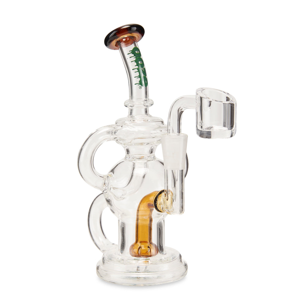 Ooze Swell Mini Recycler Dab Rig – Sea Sand Amber