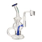 Ooze Swell Mini Recycler Dab Rig – Dark Blue