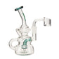 Ooze Flood Mini Recycler Dab Rig – Ocean Green