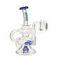 Ooze Rip Tide Mini Recycler Dab Rig – Dark Blue