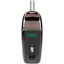 Black Ooze Flare dry herb vape pen on a white background