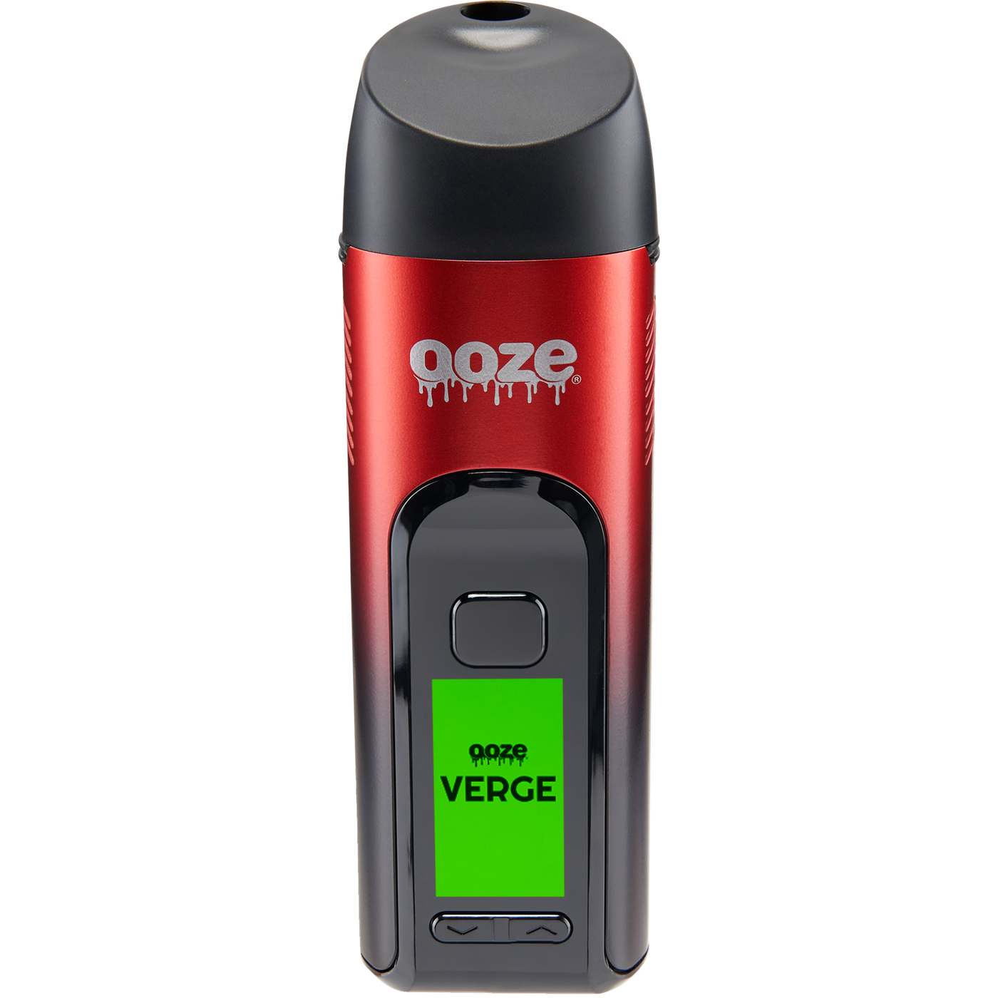 Red and Black Verge 2500mAh Dry Herb Cannabis Vape | Ooze Red and Black Verge 2500mAh Dry Herb Cannabis Vape | Ooze