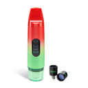 Front view of Rasta Booster extract vape with attachments
