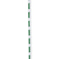 A white Ooze shoelace is stretched out against a white background.