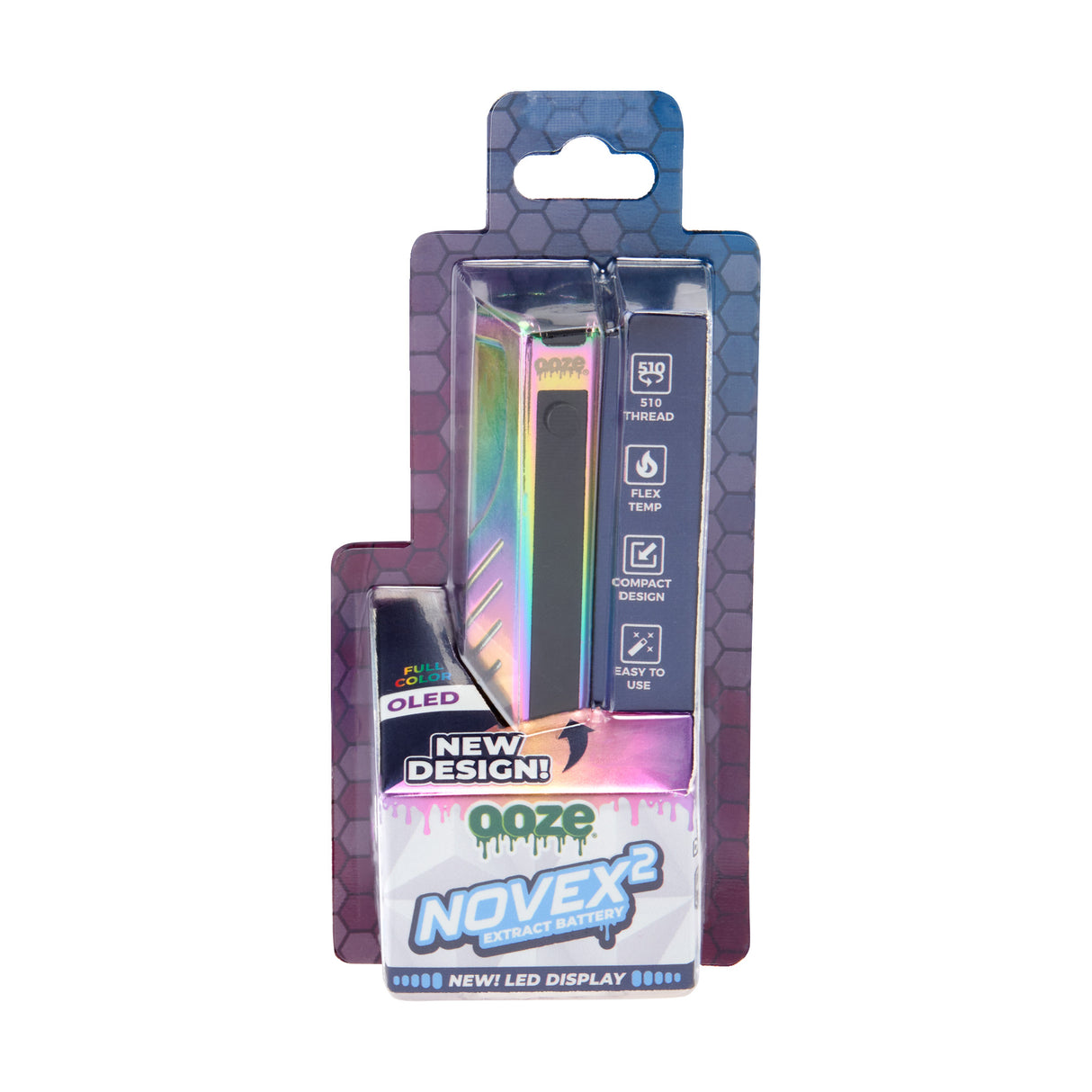 Novex 2 Rainbow THC Pen in box