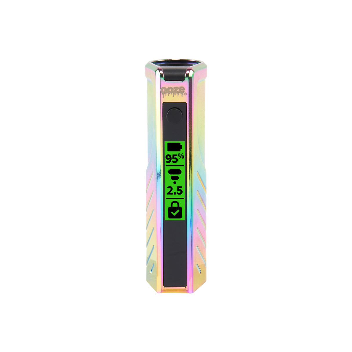 rainbow Novex 2 battery with the screen turned on