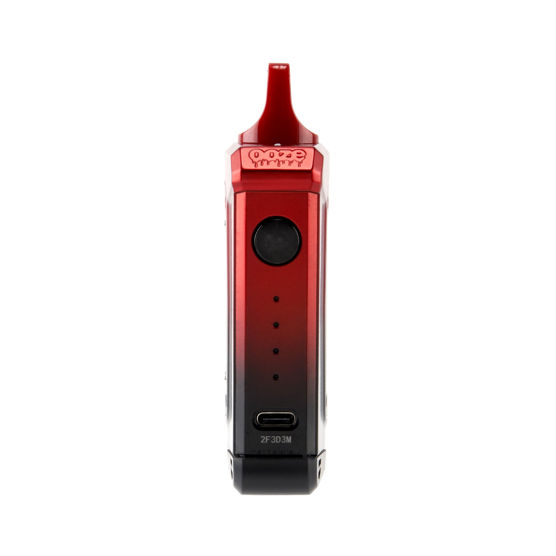 The midnight sun Ooze Duplex 2 extract vaporizer is shown with the magnetic plate removed to show the interface