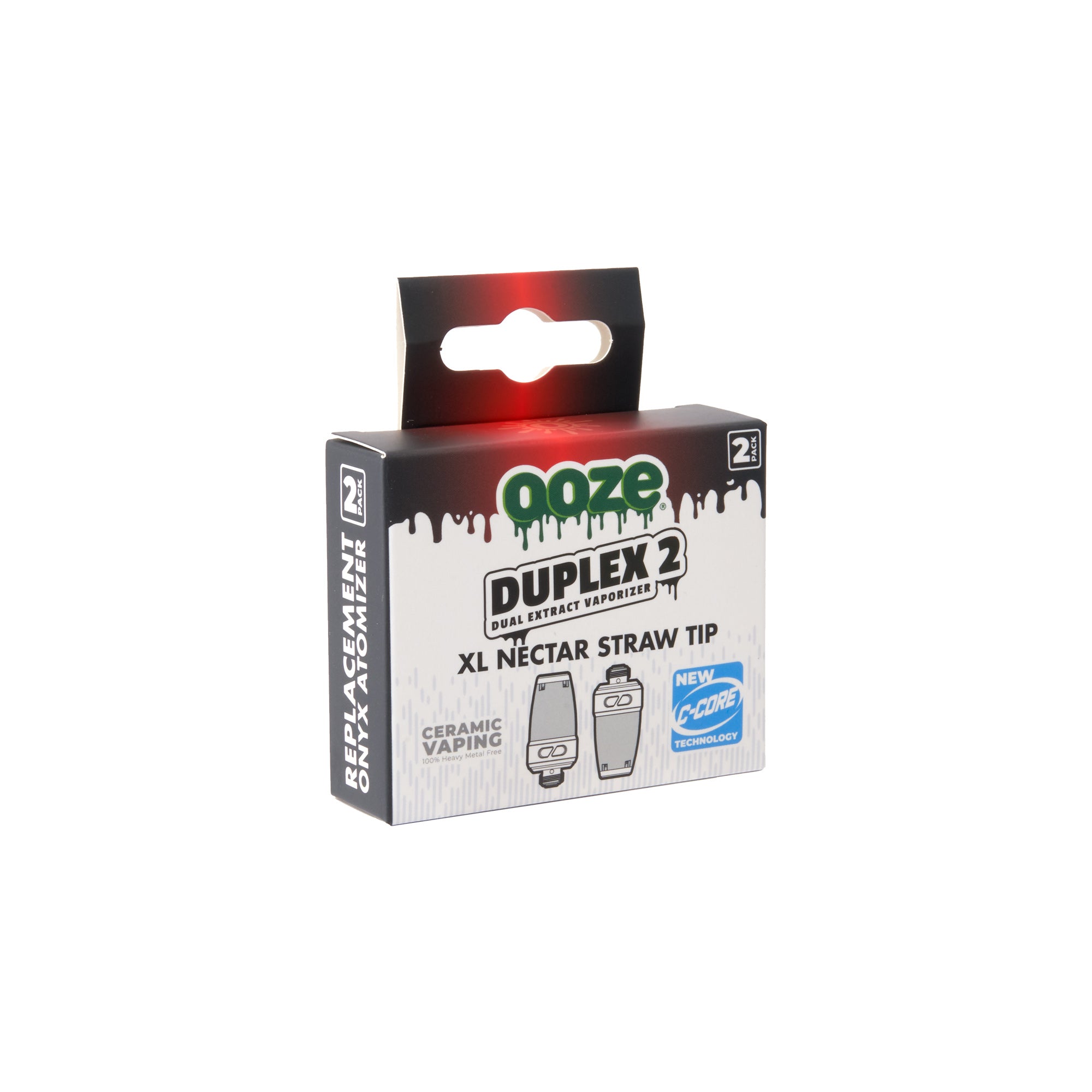 Duplex 2 XL Nectar Straw Tips – 2pk | Ooze Vaporizers