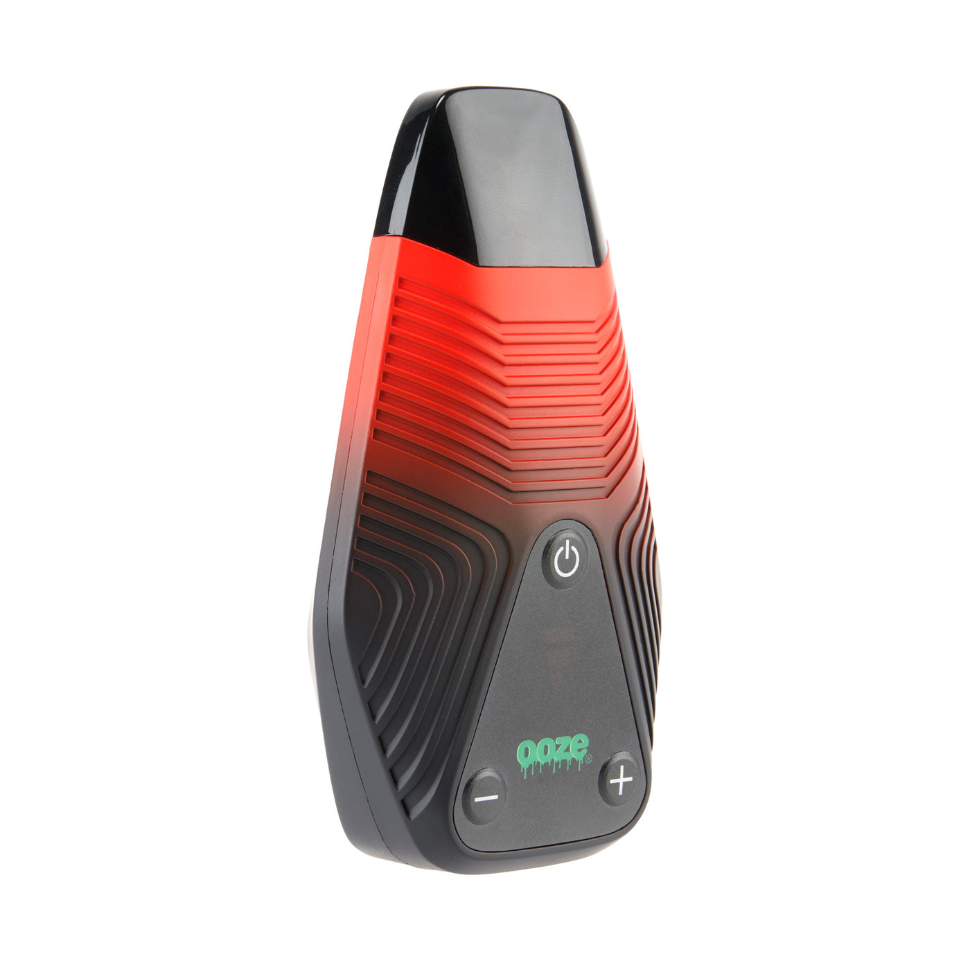 Side view of Brink red dry herb vaporizer
