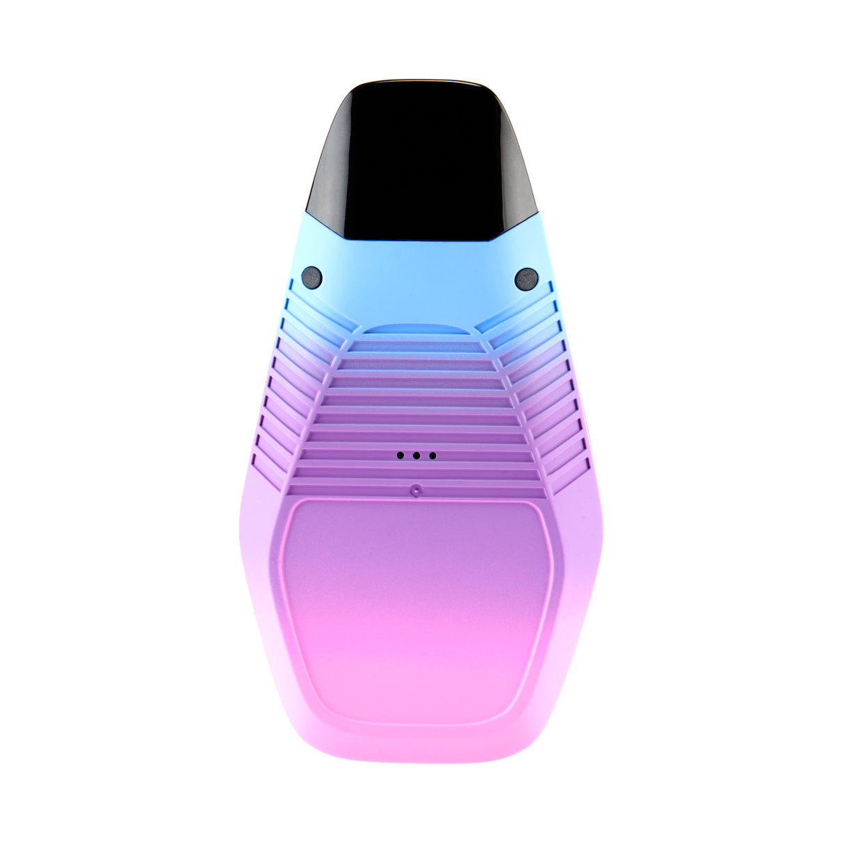 Back view of Brink blue and purple vape pen