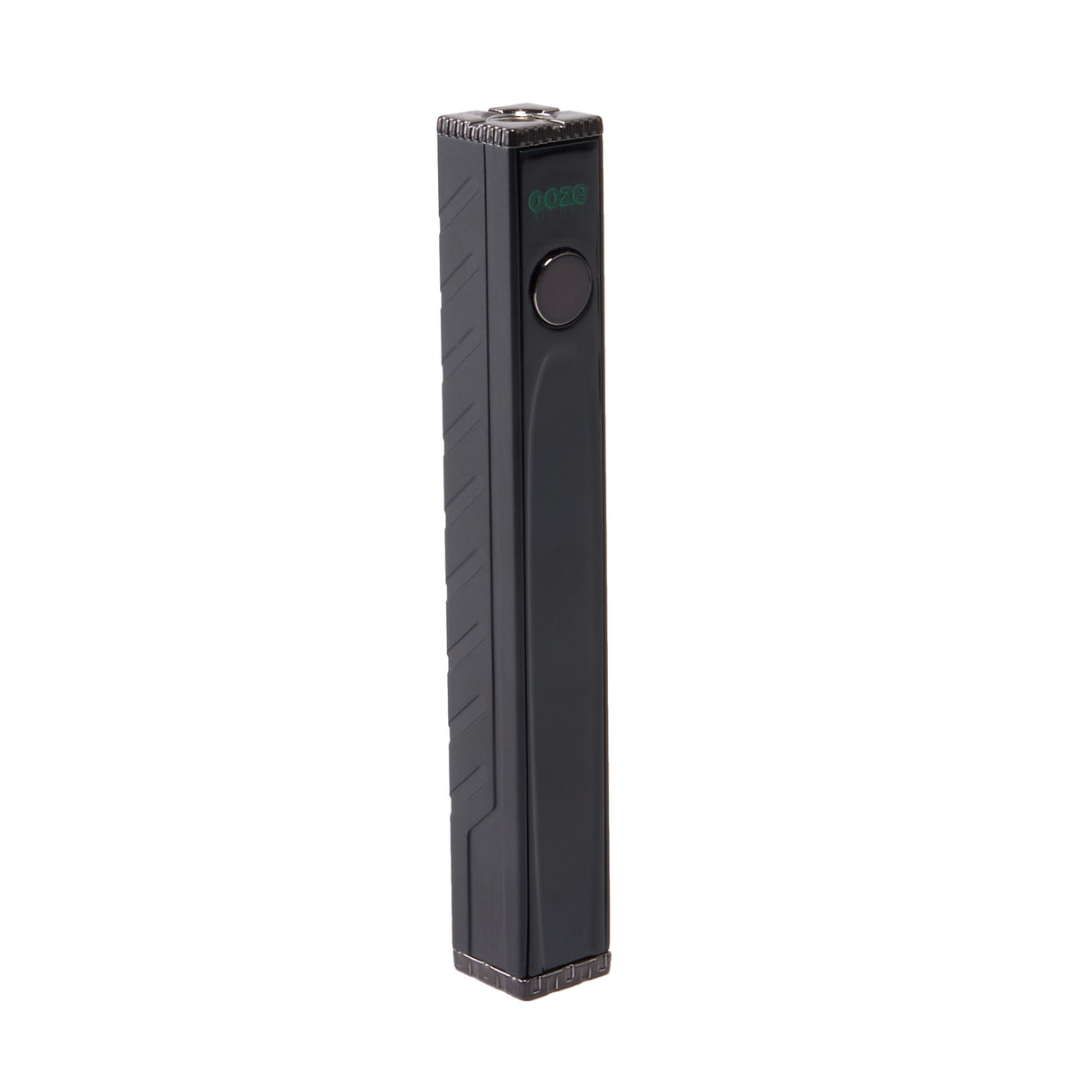 angled view of black Quad 2 square vape without USB charger