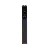 front view of gold Quad 2 square vape without USB charger