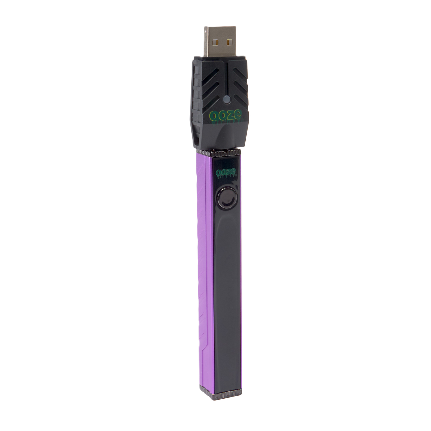 Purple Quad 2 standing upright with smart charger attached