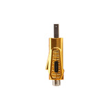 Side view of gold Bolt 510 USB Charger with type-c port shown