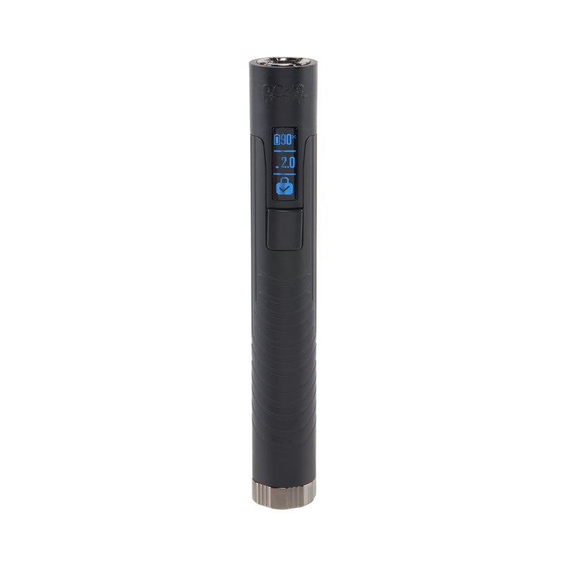 Front view of Digit black digital vape pen
