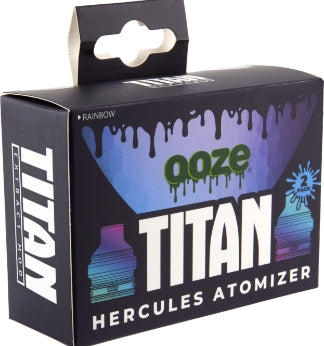 Ooze Titan Replacement Atomizer - Rainbow - 2pk Ooze Titan Replacement Atomizer - Rainbow - 2pk