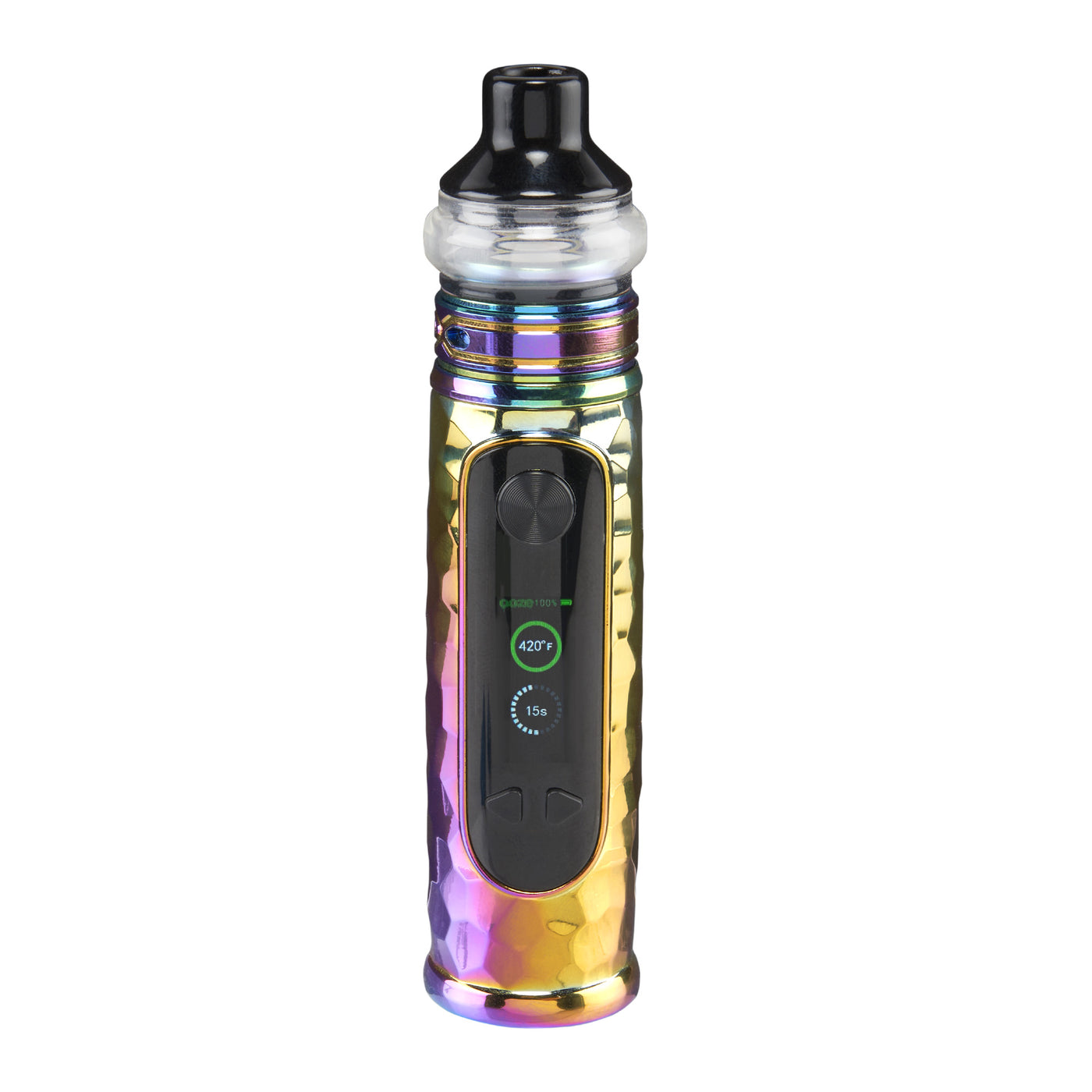 Ooze Titan Extract Mod - C-Core 2400 mAh Wax Vaporizer - Rainbow Ooze Titan Extract Mod - C-Core 2400 mAh Wax Vaporizer - Rainbow