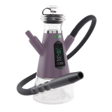 Lilac mist Ripely dab rig hookah with one hookah hose attached