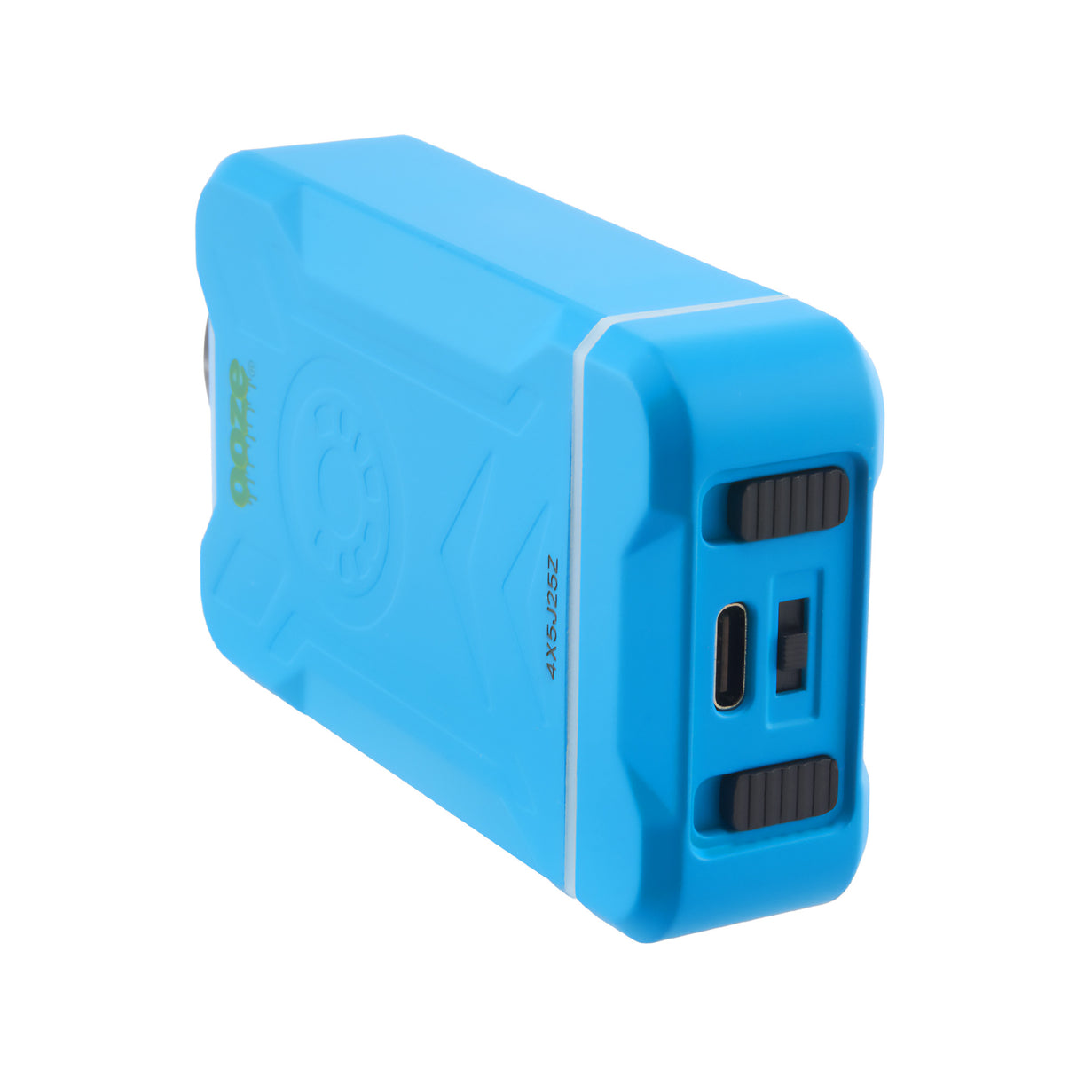 Bottom shot of Duet Blue double cartridge vape specs
