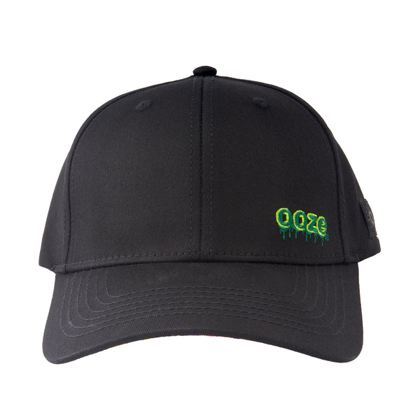 Ooze Curved Brim Hype Engine Hat – Green Logo – Small/Medium