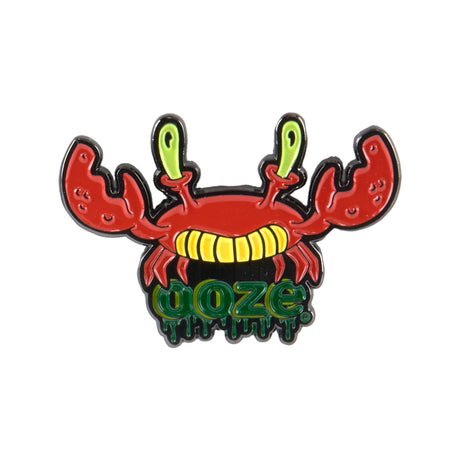 Crab design Ooze enamel pin