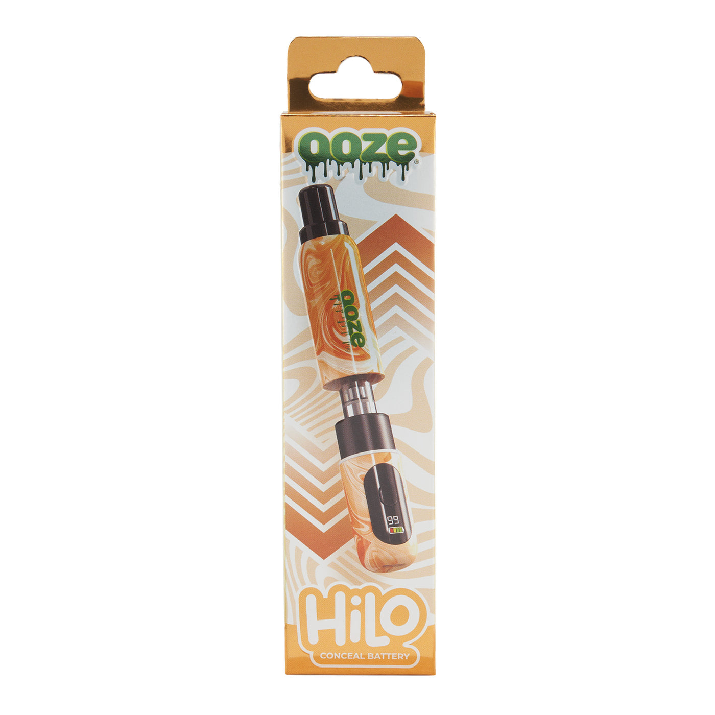 pure vape battery Ooze Hivo 400 mAh 510 Conceal Battery – Orange
