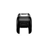 Bottom of black Hinge vape battery showing type-c port