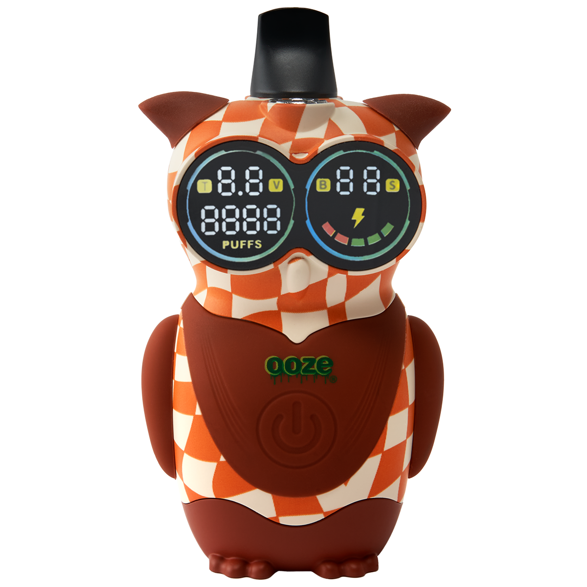Ooze Hoot Character Vape 650 mAh - Grid | Ooze Owl Battery Ooze Hoot Character Vape 650 mAh - Grid | Ooze Owl Battery