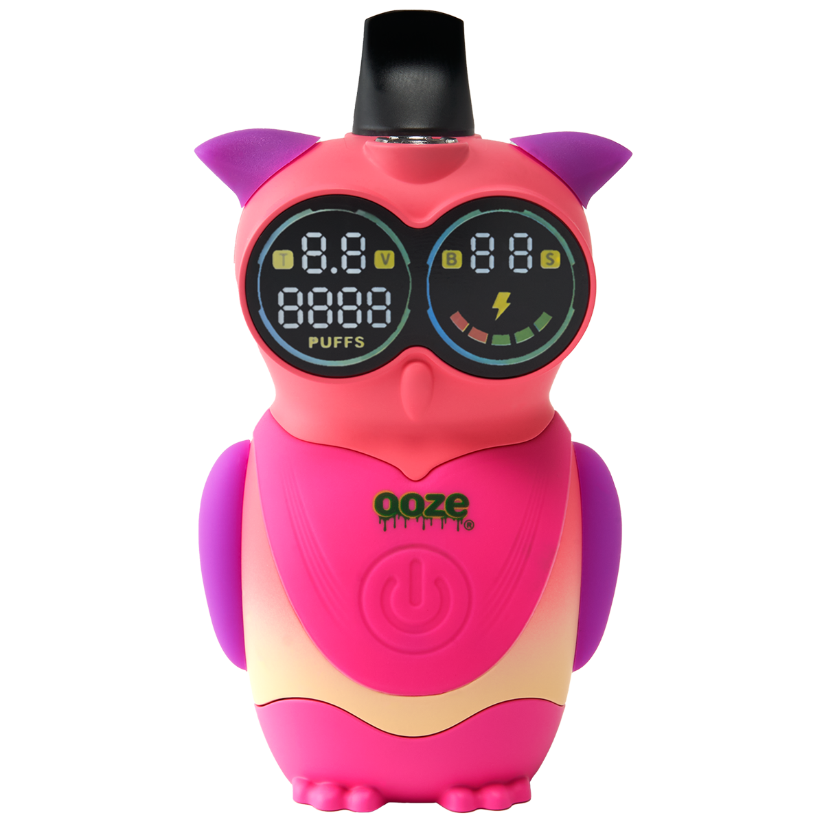 litl vape battery Ooze Hoot 510 Character Vape Battery – Sherbert