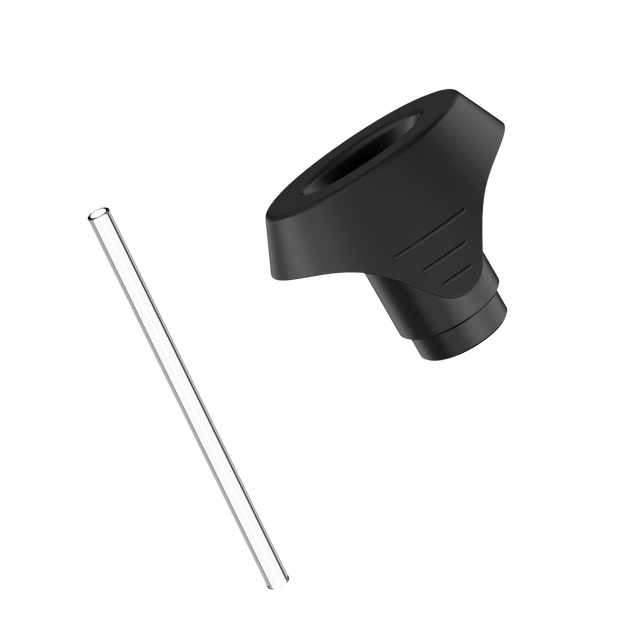 Hover Replacement Kit includes rubber mouthpiece and glass airway straw