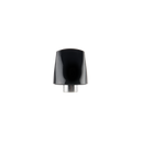 A small black replacement mouthpiece for the Pinch dry herb vape pen