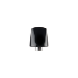 A small black replacement mouthpiece for the Pinch dry herb vape pen