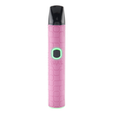 Pink Pinch textured vape pen with black top on a white background