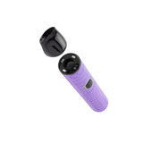 Cap removed from purple Pinch vape to show the ceramic chamber
