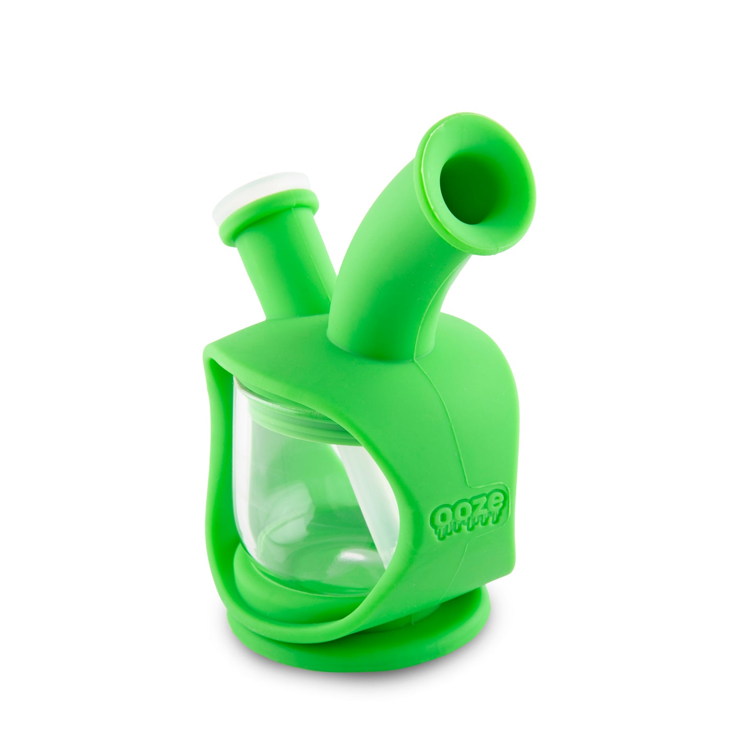 Ooze Kettle Silicone Water Bubbler & Dab Rig - Slime Green