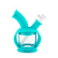 Ooze Kettle Silicone Water Bubbler & Dab Rig - Aqua Teal